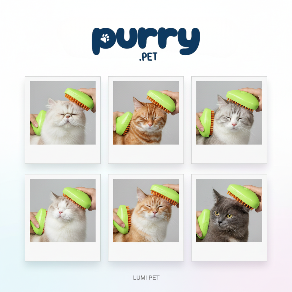 PurryPet GroomEase – Cat Brush