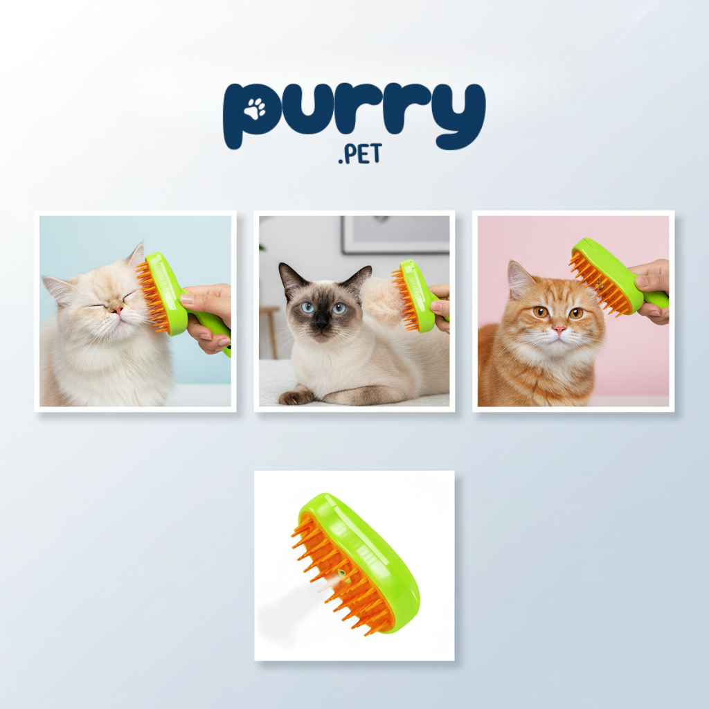 PurryPet GroomEase – Cat Brush
