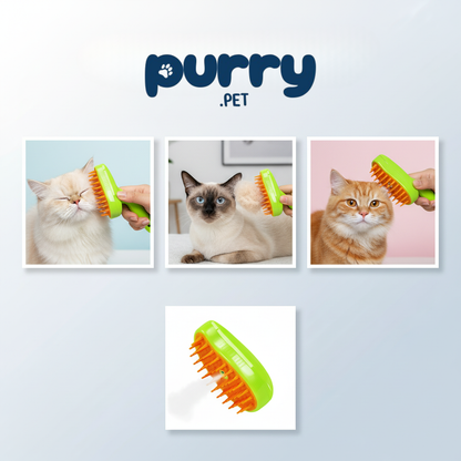 PurryPet GroomEase – Cat Brush