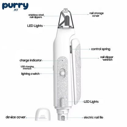 LED Dog & Cat Nail Clippe
